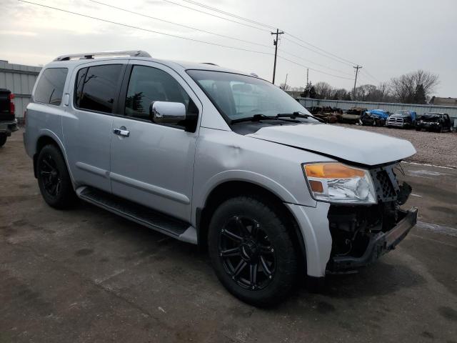 5N1AA0NC3BN609007 - 2011 NISSAN ARMADA SV SILVER photo 4