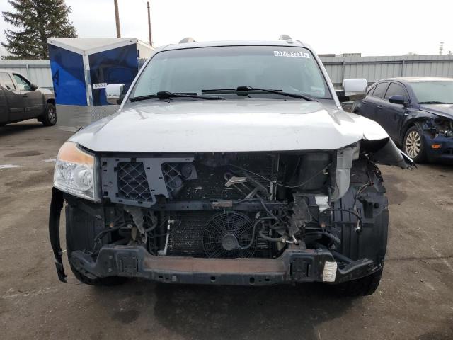 5N1AA0NC3BN609007 - 2011 NISSAN ARMADA SV SILVER photo 5