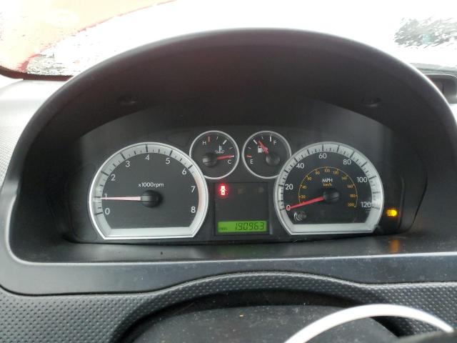 KL1TD56677B037319 - 2007 CHEVROLET AVEO BASE RED photo 9