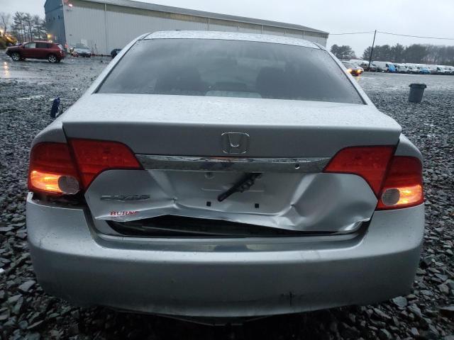 2HGFA1F54AH310814 - 2010 HONDA CIVIC LX SILVER photo 6