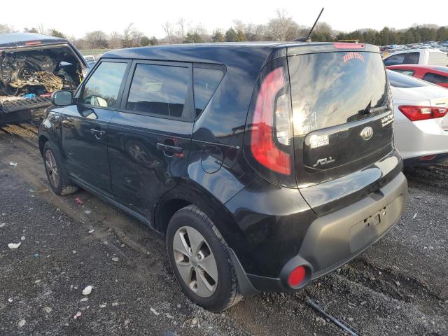 KNDJN2A26E7079450 - 2014 KIA SOUL BLACK photo 2