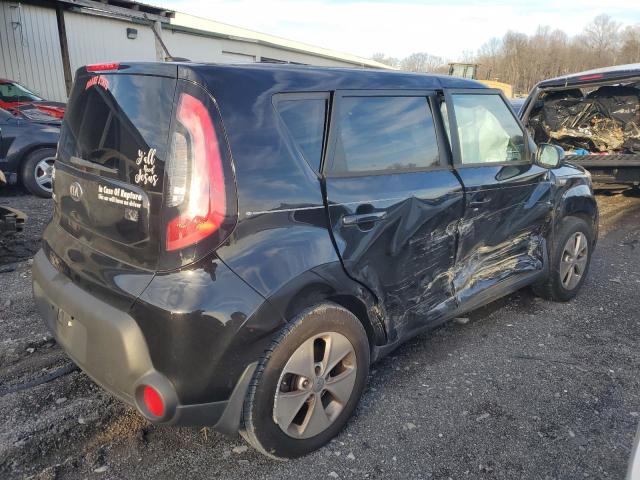 KNDJN2A26E7079450 - 2014 KIA SOUL BLACK photo 3