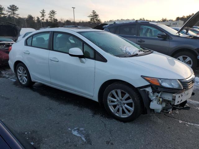 19XFB2F87CE359614 - 2012 HONDA CIVIC EX WHITE photo 4