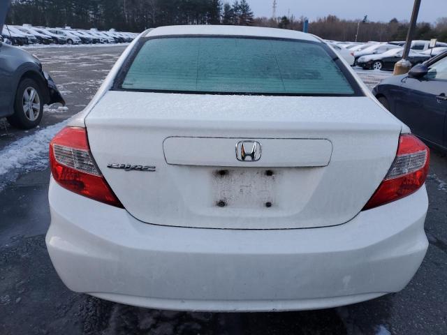 19XFB2F87CE359614 - 2012 HONDA CIVIC EX WHITE photo 6