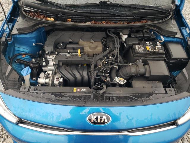 3KPA25AD7ME404794 - 2021 KIA RIO S BLUE photo 11