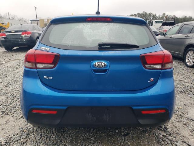 3KPA25AD7ME404794 - 2021 KIA RIO S BLUE photo 6