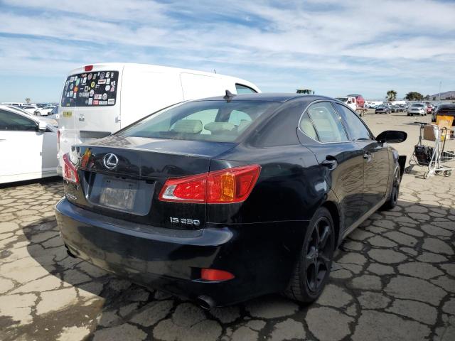 JTHBK262892084446 - 2009 LEXUS IS 250 BLACK photo 3