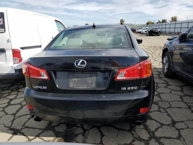 JTHBK262892084446 - 2009 LEXUS IS 250 BLACK photo 6