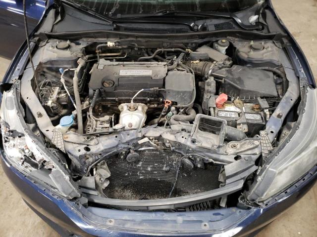 1HGCR2F38FA170921 - 2015 HONDA ACCORD LX BLUE photo 11