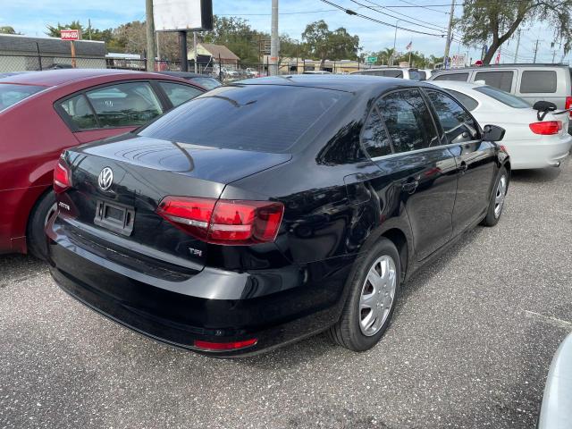 3VW167AJ9HM254380 - 2017 VOLKSWAGEN JETTA S BLACK photo 4