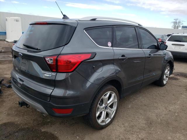 1FMCU9J9XKUC26735 - 2019 FORD ESCAPE TITANIUM CHARCOAL photo 3