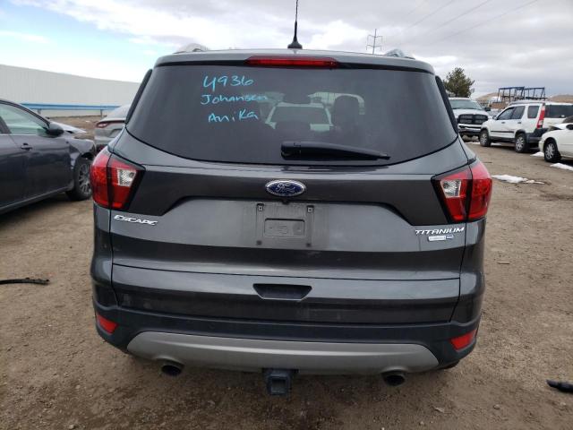 1FMCU9J9XKUC26735 - 2019 FORD ESCAPE TITANIUM CHARCOAL photo 6