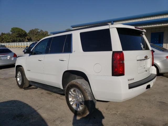 1GNSCBKC9KR404861 - 2019 CHEVROLET TAHOE C1500 LT WHITE photo 2