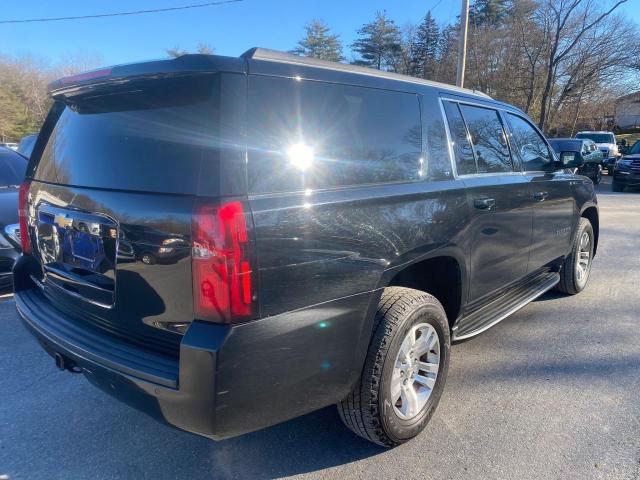 1GNSKHKC2JR359248 - 2018 CHEVROLET SUBURBAN K1500 LT BLACK photo 3