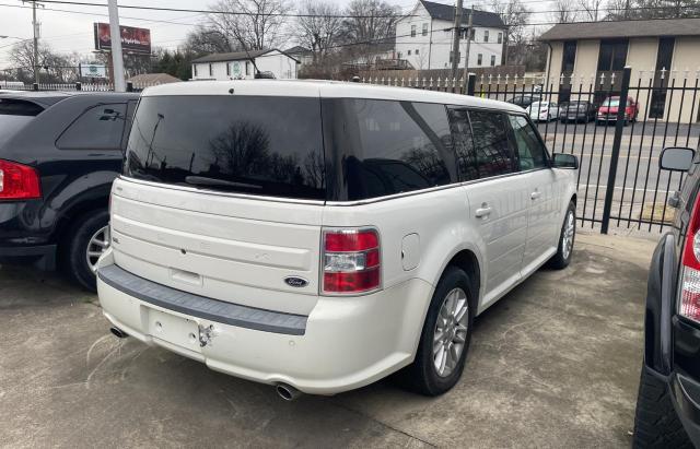 2FMGK5C83DBD01546 - 2013 FORD FLEX SEL WHITE photo 4