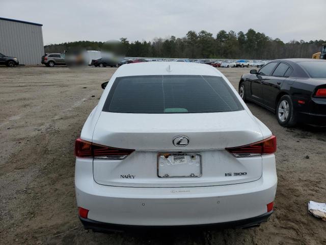 JTHBA1D21J5080841 - 2018 LEXUS IS 300 WHITE photo 6