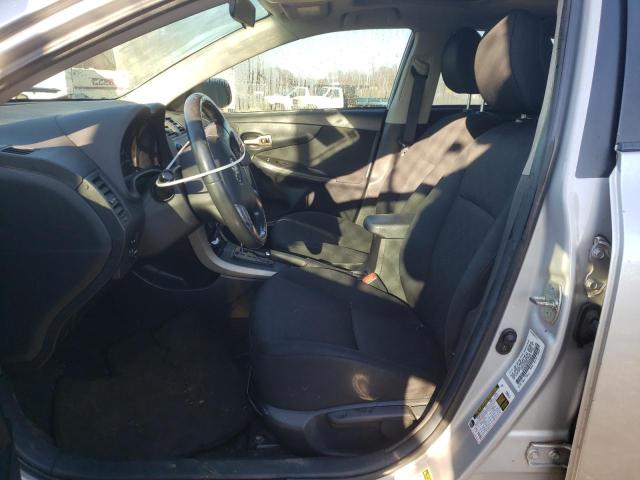 1NXBU40E89Z081573 - 2009 TOYOTA COROLLA BASE SILVER photo 7