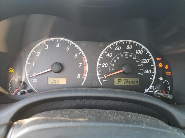 1NXBU40E89Z081573 - 2009 TOYOTA COROLLA BASE SILVER photo 9