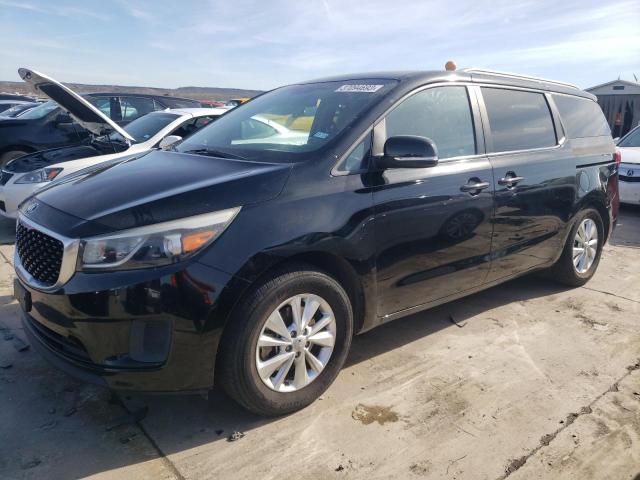 KNDMB5C11G6105859 - 2016 KIA SEDONA LX BLACK photo 1