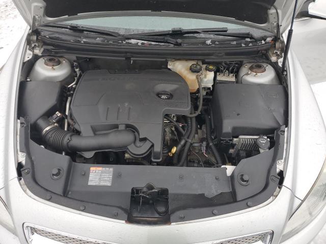 1G1ZE5E04CF241908 - 2012 CHEVROLET MALIBU LTZ ვერცხლისფერი ფოტო 11