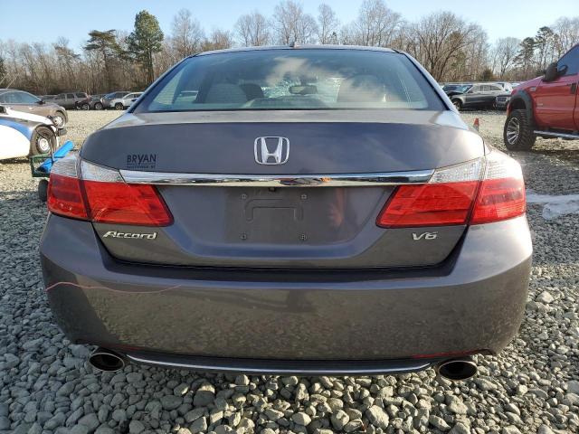 1HGCR3F81FA033630 - 2015 HONDA ACCORD EXL GRAY photo 6