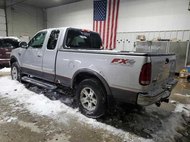 2FTRX18L52CA47768 - 2002 FORD F150 GRAY photo 2