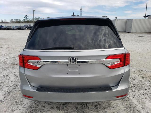 5FNRL6H5XLB028850 - 2020 HONDA ODYSSEY EX SILVER photo 6