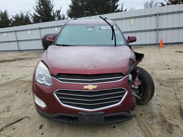 2GNFLFEK3G6337379 - 2016 CHEVROLET EQUINOX LT BURGUNDY photo 5