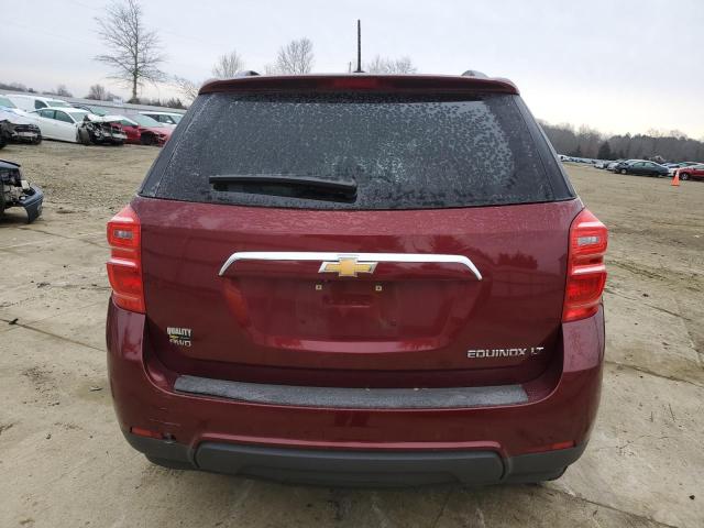 2GNFLFEK3G6337379 - 2016 CHEVROLET EQUINOX LT BURGUNDY photo 6