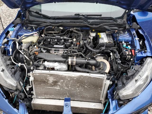 SHHFK7H55JU223035 - 2018 HONDA CIVIC EX BLUE photo 11