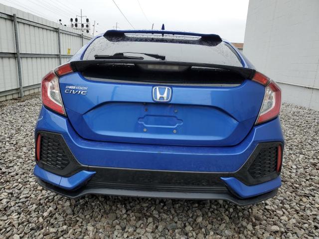 SHHFK7H55JU223035 - 2018 HONDA CIVIC EX BLUE photo 6