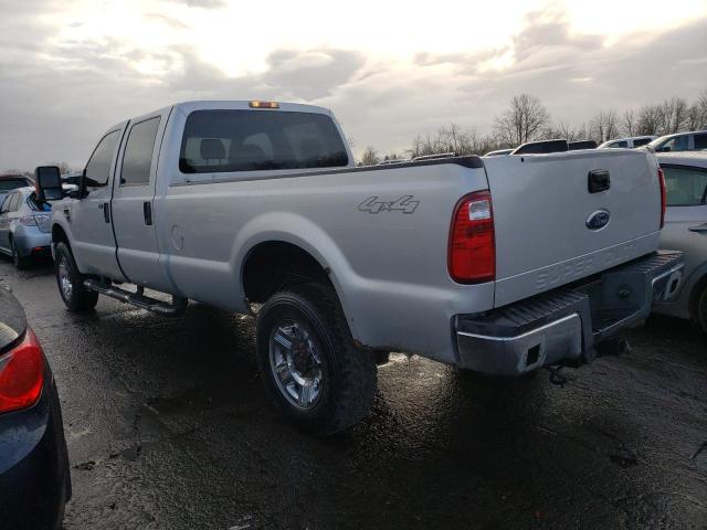 1FTWW31R18EC05588 - 2008 FORD F350 SRW SUPER DUTY SILVER photo 2