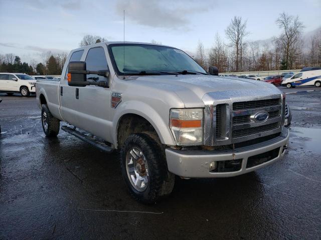 1FTWW31R18EC05588 - 2008 FORD F350 SRW SUPER DUTY SILVER photo 4