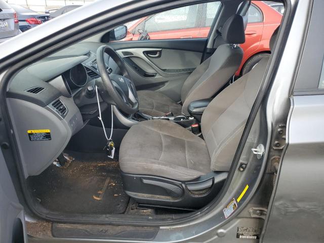 KMHDH4AE7GU568174 - 2016 HYUNDAI ELANTRA SE GRAY photo 7