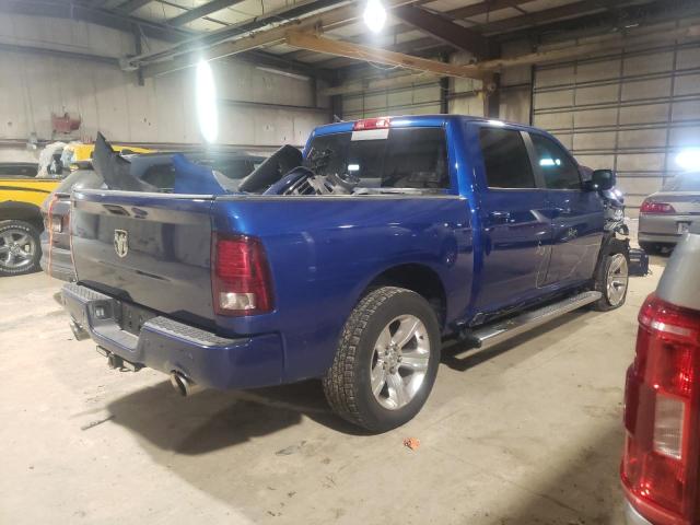 1C6RR7MT5FS556299 - 2015 RAM 1500 SPORT BLUE photo 3