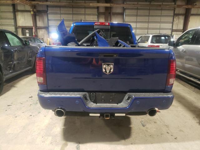 1C6RR7MT5FS556299 - 2015 RAM 1500 SPORT BLUE photo 6