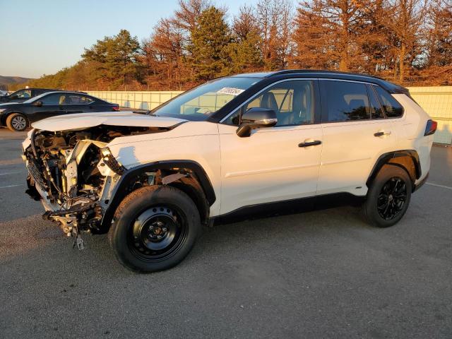 JTME6RFV4NJ023049 - 2022 TOYOTA RAV4 XSE WHITE photo 1