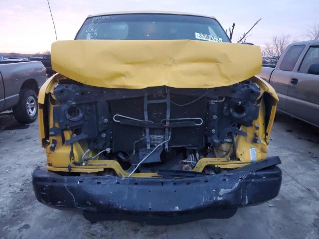 1GTW7GCA4C1900059 - 2012 GMC SAVANA G2500 YELLOW photo 5