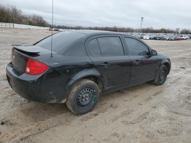 1G1AK55F477416331 - 2007 CHEVROLET COBALT LS BLACK photo 3