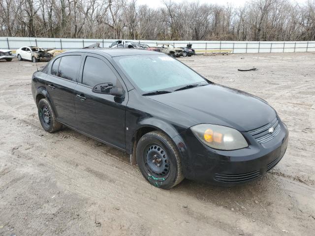 1G1AK55F477416331 - 2007 CHEVROLET COBALT LS BLACK photo 4