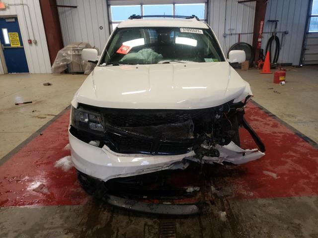 3C4PDCGG5JT344757 - 2018 DODGE JOURNEY CROSSROAD WHITE photo 5