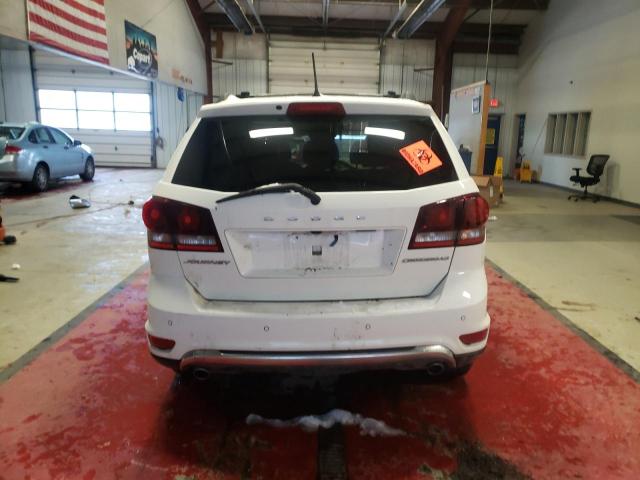 3C4PDCGG5JT344757 - 2018 DODGE JOURNEY CROSSROAD WHITE photo 6