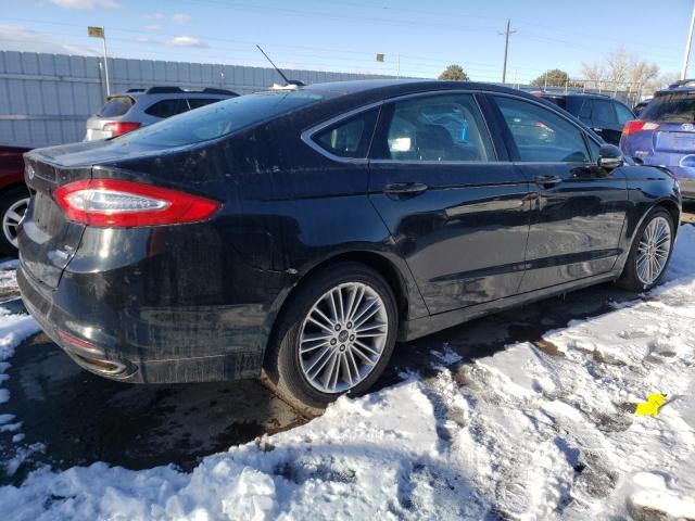 3FA6P0H92DR311417 - 2013 FORD FUSION SE BLACK photo 3