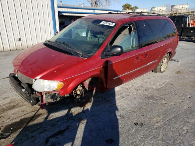 2A8GP54L36R771331 - 2006 CHRYSLER TOWN & COU TOURING ბურგუნდია ფოტო 1