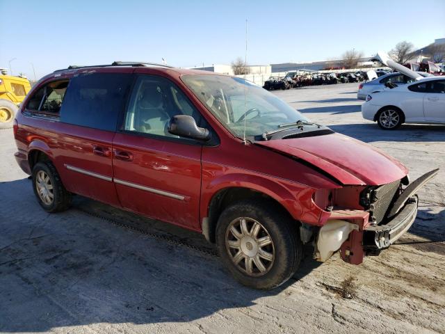 2A8GP54L36R771331 - 2006 CHRYSLER TOWN & COU TOURING ბურგუნდია ფოტო 4