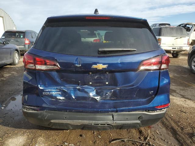 3GNAXKEVXNL280334 - 2022 CHEVROLET EQUINOX LT BLUE photo 6