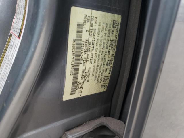 3N1BC13E97L397320 - 2007 NISSAN VERSA S GRAY photo 12