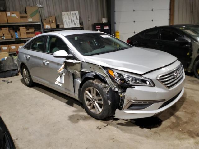 5NPE24AF8FH185095 - 2015 HYUNDAI SONATA SE SILVER photo 4