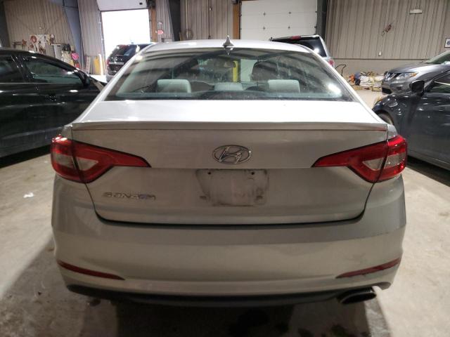 5NPE24AF8FH185095 - 2015 HYUNDAI SONATA SE SILVER photo 6