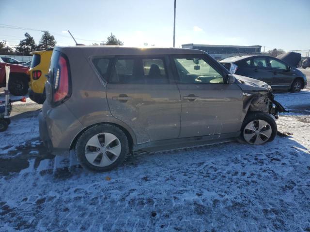 KNDJN2A20F7172272 - 2015 KIA SOUL BROWN photo 3